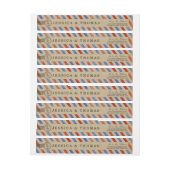 Het  Collectie van het Airmail Wedding (Vel)