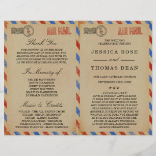 Het Collectie van het Airmail Wedding