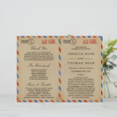 Het  Collectie van het Airmail Wedding (Staand voorkant)