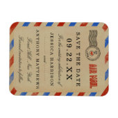 Het  Collectie van het Airmail Wedding Magneet (Horizontaal)