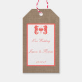 Het Collectie van het Koraalzeepaardbeugel Cadeaulabel (Voorkant)