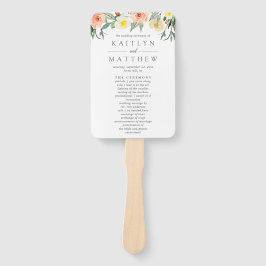 Het Collectie van het lentesovenhuwelijk Handwaaier