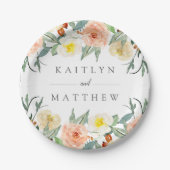 Het Collectie van het lentesovenhuwelijk Papieren Bordje (Voorkant)