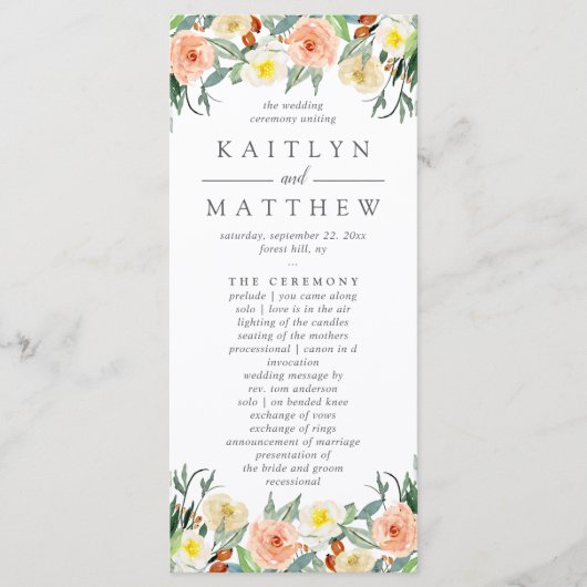 Het Collectie van het lentesovenhuwelijk Programma (Voorkant)