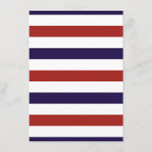 Het Collectie van het Rode en Navy Nautical Anchor Menu (Achterkant)