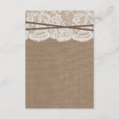 Het Collectie van het Rustische Nautical Anchor We Informatiekaartje (Achterkant)