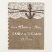 Het Collectie van het Rustische Nautical Anchor We Planner (Voorkant)