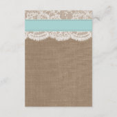 Het Collectie van het strand van Turquoise Sand Do Informatiekaartje (Achterkant)