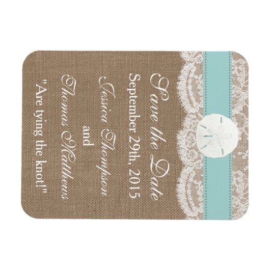 Het Collectie van het strand van Turquoise Sand Do Magneet (Horizontaal)