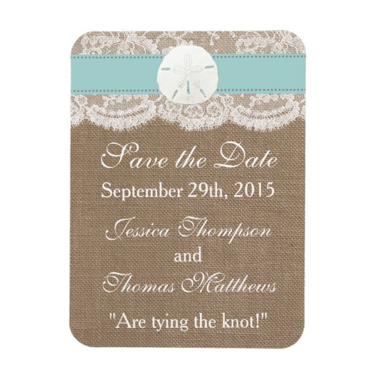 Het Collectie van het strand van Turquoise Sand Do Magneet (Verticaal)