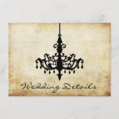 Het  Collectie voor het weduwschap Informatiekaartje (Voorkant)