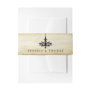 Het Collectie voor het weduwschap Uitnodigingen Wikkel