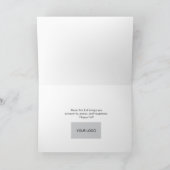 Het Collectieve Wenskaart van Eid - Blauw Kaart (Binnen)