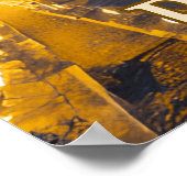 Het Colosseum in Rome 's nachts Poster (Hoek)