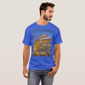 Het Colosseum in Rome 's nachts T-shirt (Voorkant volledig)