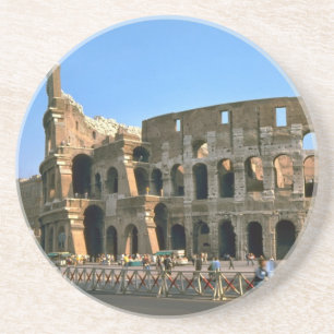 Het Colosseum in Rome Zandsteen Onderzetter