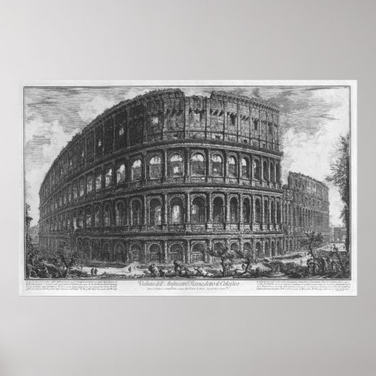 Het Colosseum Poster (Voorkant)