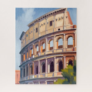 Het Colosseum Rome Aquarel Reis  Legpuzzel