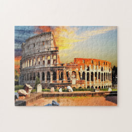 Het Colosseum Rome Italië Jigzaag Puzzle Legpuzzel