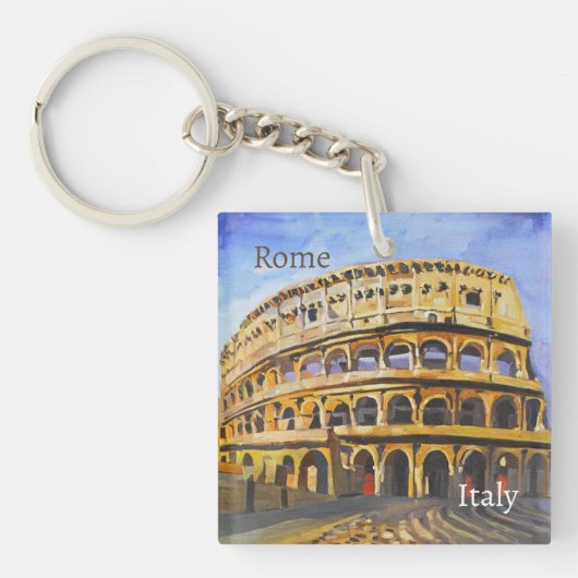Het Colosseum Sleutelhanger (voorkant)
