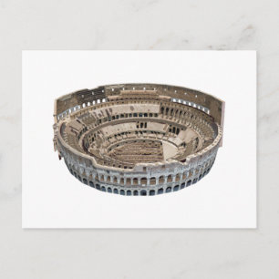 Het Colosseum van Rome: 3D-model: Briefkaart