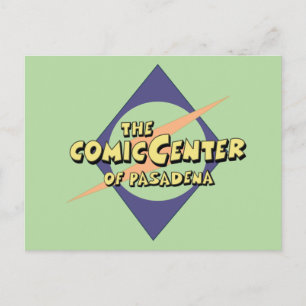 Het Comic Center van Pasadena Briefkaart