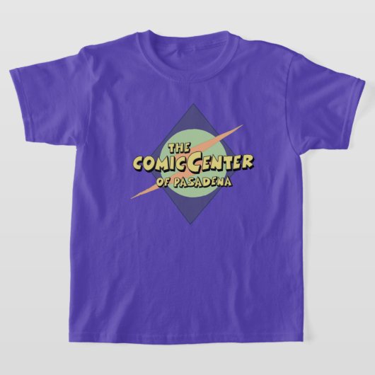 Het Comic Center van Pasadena T-shirt (Laagn)