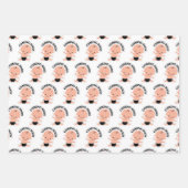 Het "Coming Soon" Baby shower inpakpapier (Voorkant)