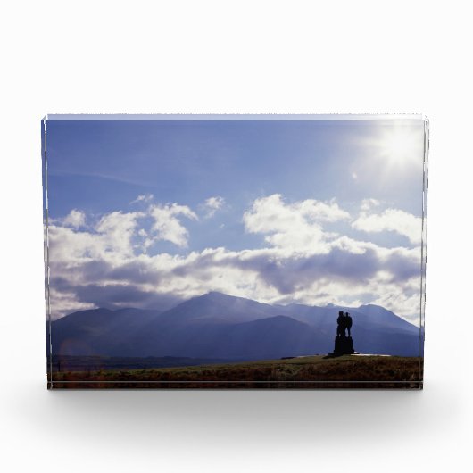 Het Commando-monument Schotland Fotoblokken (Voorkant)