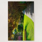 Het Como Bellagio Walkway Autumn in Italië Legpuzzel (Verticaal)