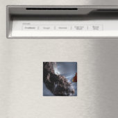 Het concept van de diepgravende botenteller van de magneet (Insitu (Vaatwasser))