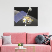 Het concept van de kunstenaar 10 canvas afdruk (Insitu (Woonkamer))