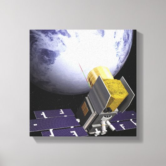 Het concept van de kunstenaar Ice, Cloud Canvas Afdruk (Voorkant)