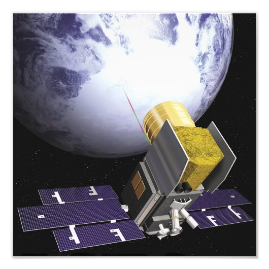 Het concept van de kunstenaar Ice, Cloud Foto Afdruk (Voorkant)