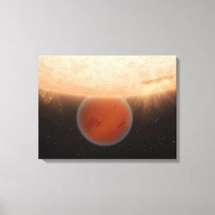 Het concept van een kunstenaar canvas afdruk