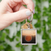 Het concept van een kunstenaar sleutelhanger (Hand)