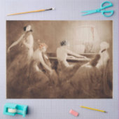 Het Concert Art Deco Decoupage papier (Craft)