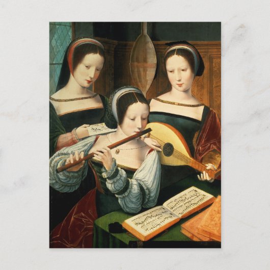 Het concert briefkaart (Voorkant)