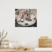 Het concert in de eieren poster (Keuken)