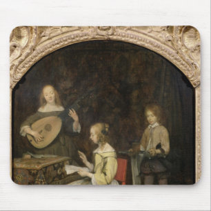 Het concert: Singer en Theorbo Player Muismat