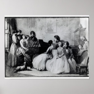 Het concert van de Tekenruimte Poster