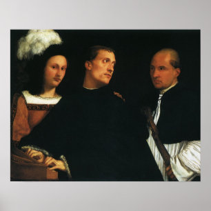 Het concert van de Titische  Renaissance Fine Art Poster