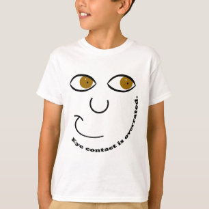 Het contact van het oog is de Shirten van Kinderen T-shirt