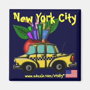Het coole magneetontwerp van New York City Magneet