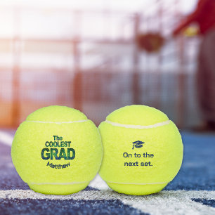 Het coolste Afstudeerder - Custom Tennis Gift voor Tennisballen