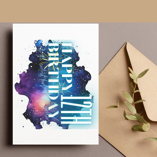 Het coolste kind in de Galaxy Birthday Kaart