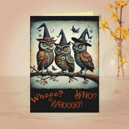 Het Coven Halloween Wenskaart Kaart