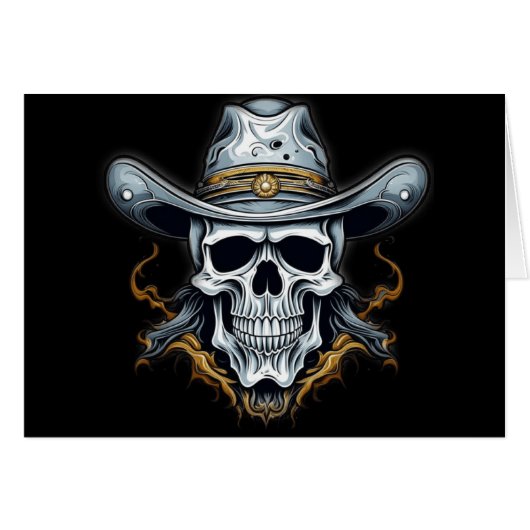 Het cowboyskelet (Voorkant Horizontaal)