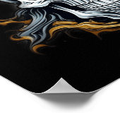 Het cowboyskelet poster (Hoek)