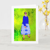 Het creatieve ontwerp van Active LeeMarie Kaart (Gele Bloem)